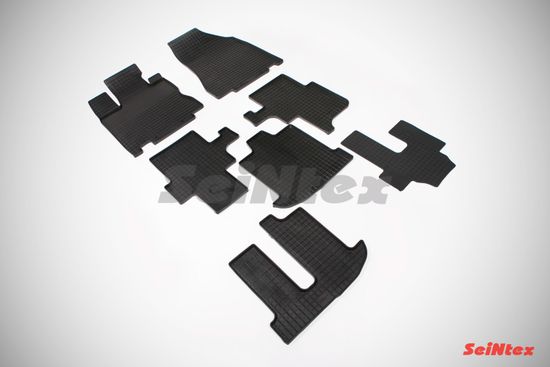 Резиновые коврики в салон Infiniti QX60 (2014-наст. время) "Сетка"