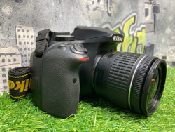 Nikon D3400 kit 18-55mm VR AF-P 11.100 кадров