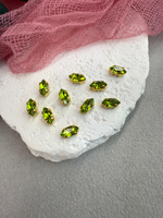 Наветт Navette 8*4 мм, Peridot