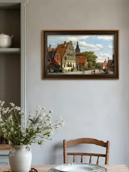 Картина серии "Голландия" настенная для интерьера 56*36 см