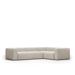 Угловой 4-х местный диван Blok 320 x 230 cm бежевый