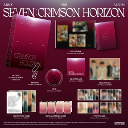 Альбом AB6IX - SEVEN : CRIMSON HORIZON 3rd Album PHOTOBOOK RANDOM Version