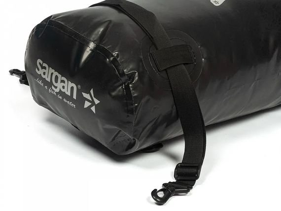 Гермо-Мешок-Рюкзак Sargan Саппер-50 2 лямки, крепления к сапборду 50 л черный
