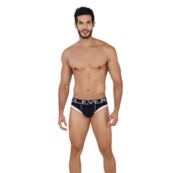 Мужские трусы брифы черные Clever Moda UNCHAINDED PIPING BRIEF 062411