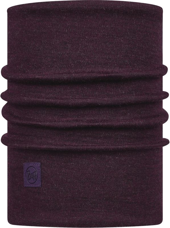 Теплый шерстяной шарф-труба Buff Wool heavyweight Solid Deep Purple Фото 1