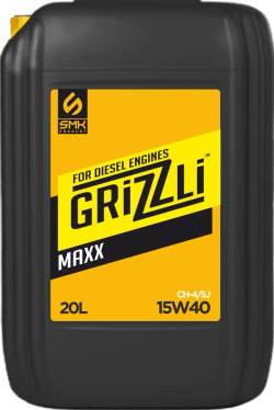 Моторное масло "Grizzli Maxx 15W-40"