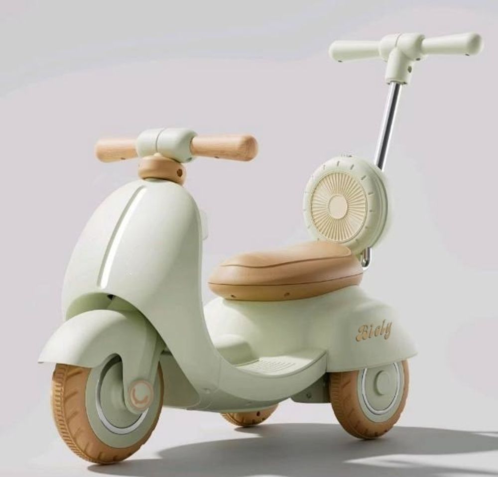 Игрушка детская электроскутер BubaGo Bicly арт. BG 165-2 цвет Фисташковый