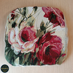 Набор чехлов на табурет из гобелена Акварельные розы (33х33 см) - 4шт