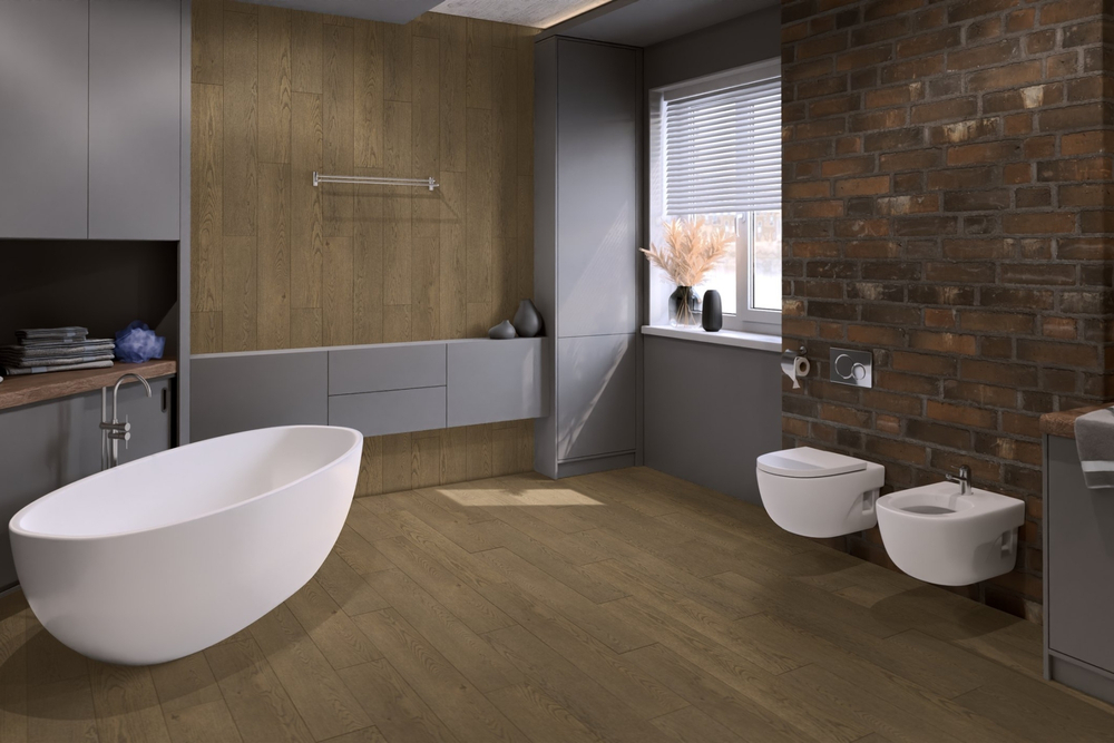 Кварц-винил SPC Damy Floor Family SPC 0,75мм 4,2 мм ДУБ МОККО 2.635 м2