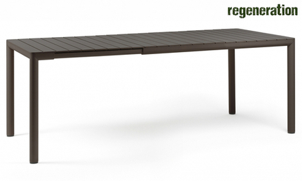 Стол пластиковый раздвижной Nardi Tevere 147, терра