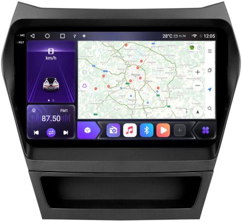 Магнитола для Hyundai Santa Fe 2012-2018 - Kuberg OL-9703 QLed+2K, Android 12, Быстрая, CarPlay, 4G SIM-слот