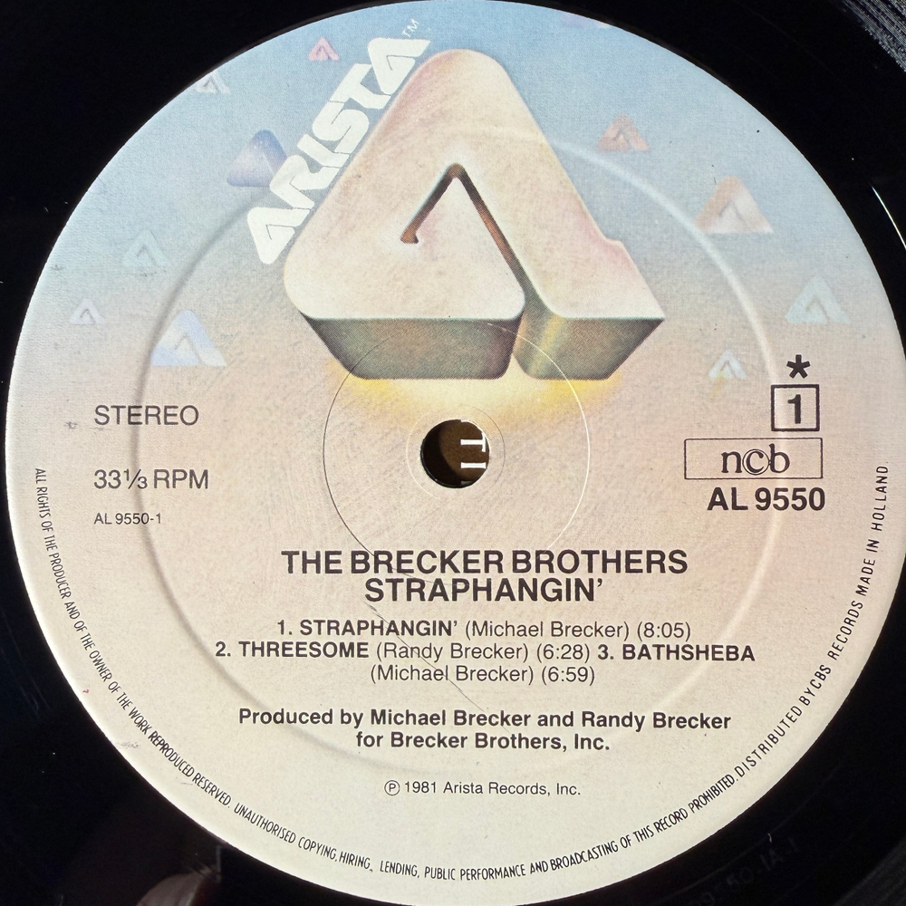 Виниловая пластинка The Brecker Brothers ‎– Straphangin LP