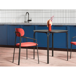 Стол обеденный ror, D90 см, черный