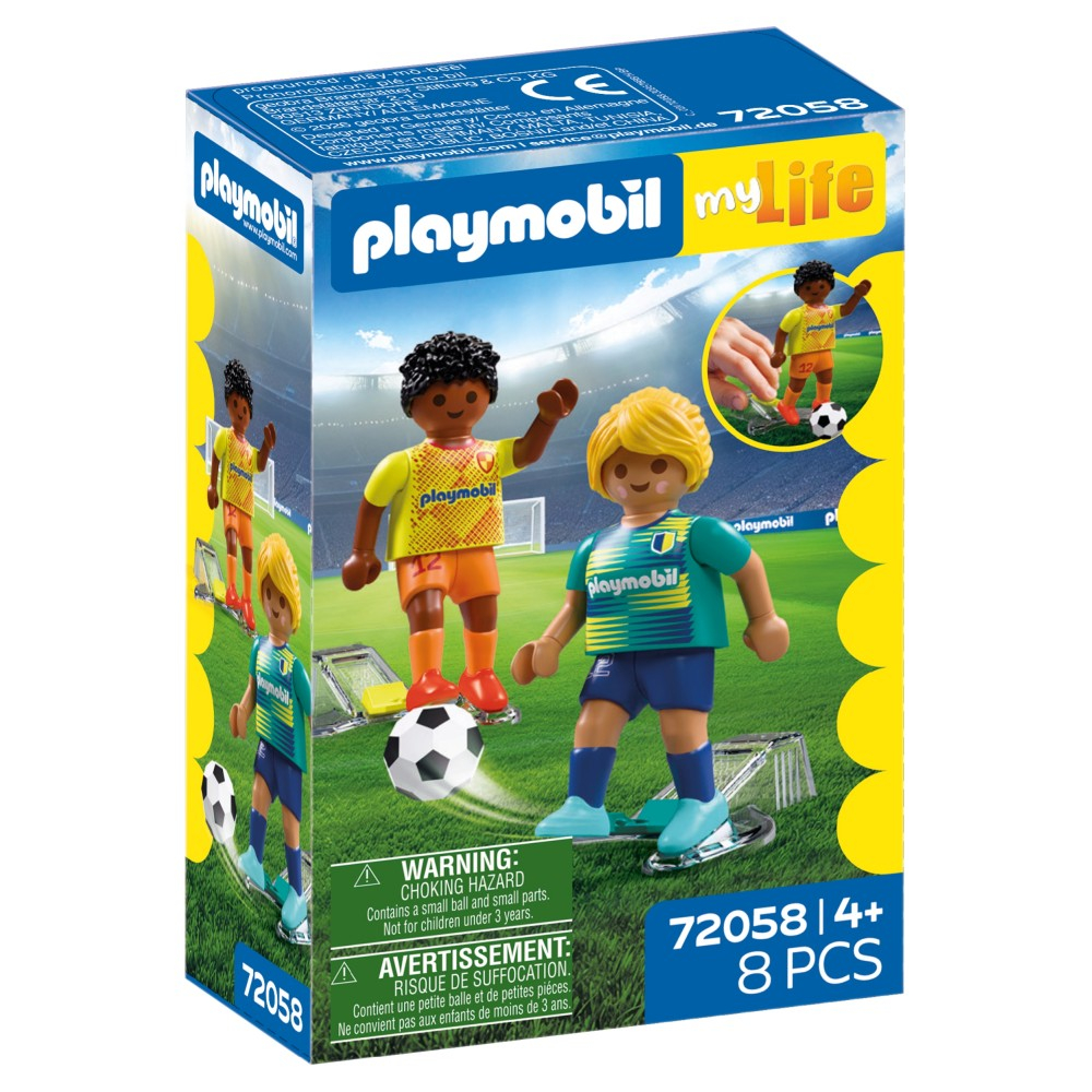 Playmobil 72058 my Life Футболисты 8 деталей — фото 1