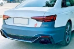 Задний бампер с диффузор для AUDI A4 B9 2020 - 2021 Ауди аэродинамический обвес