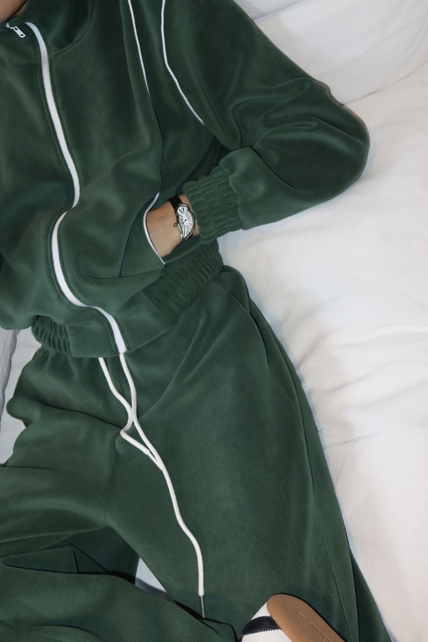 флиска 2moon, malachite green