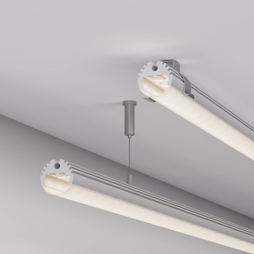 Профиль ROUND-D20-2000 ANOD (Arlight, Алюминий) 040645