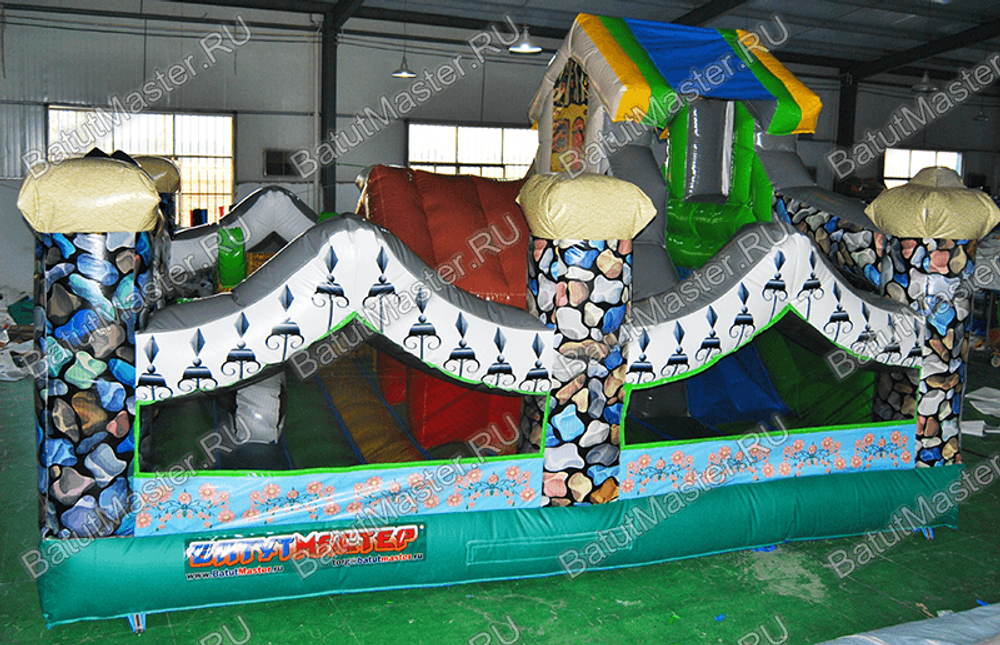 Коммерческий надувной батут "Терем" 6*6*4 м