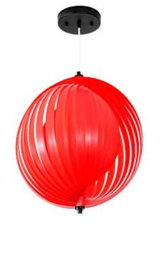 replica Verner Panton Moon Simple pendant lamp (rad)