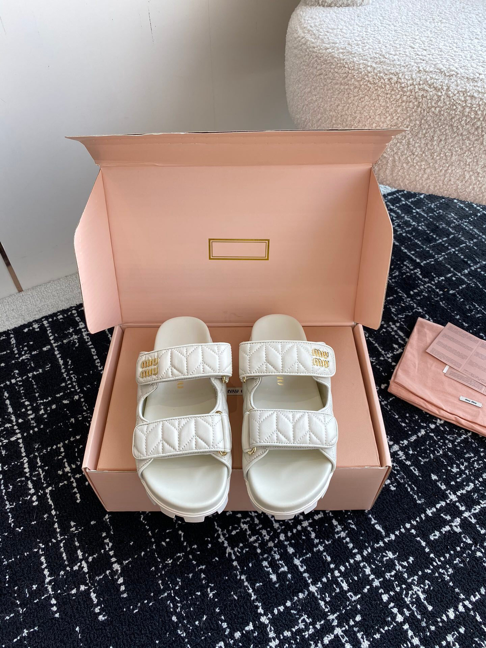 Miu Miu Slide (2 colors)