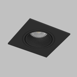 DK3071-BK Встраиваемый светильник, IP 20, 10 Вт, GU5.3, LED, черный/черный, пластик