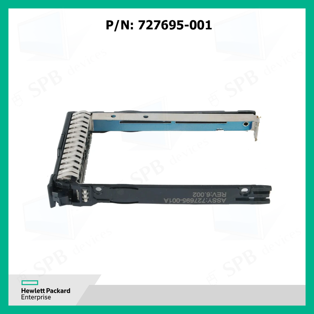 Салазки 2.5 HP 2.5inch NVMe Hard Drive Tray Caddy for HP G10 Gen10 Server 727695-001