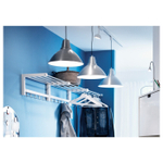 Вешалка настенная IKEA TJUSIG (ЧУСИГ), Белый, 79 см