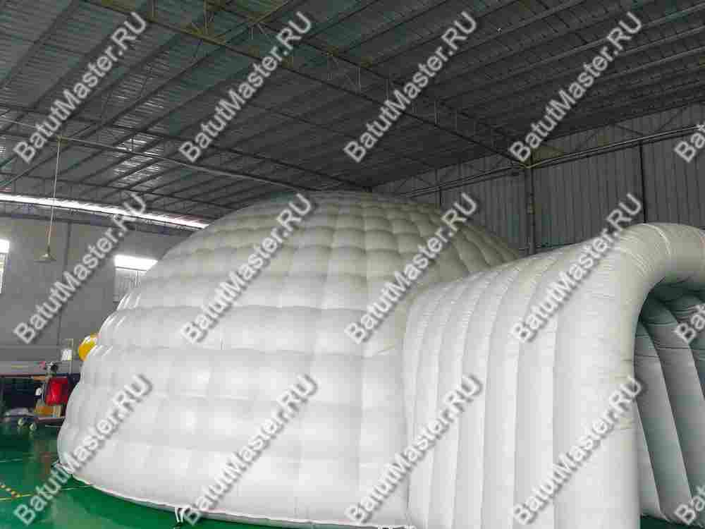 Надувной шатер "Иглу" ПВХ, 7,5*5,5*4 м