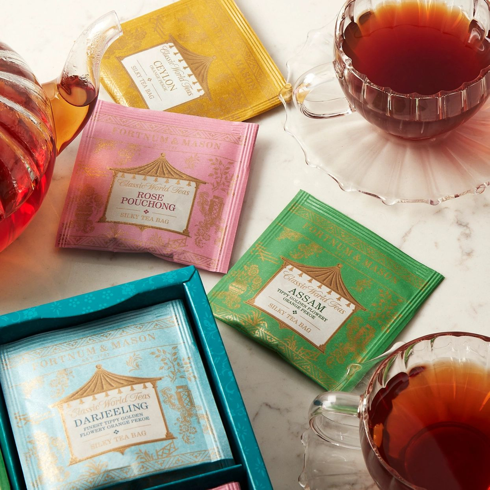 Fortnum&Mason Набор пакетиков чая Classic World Tea Bag Selection, 40шт