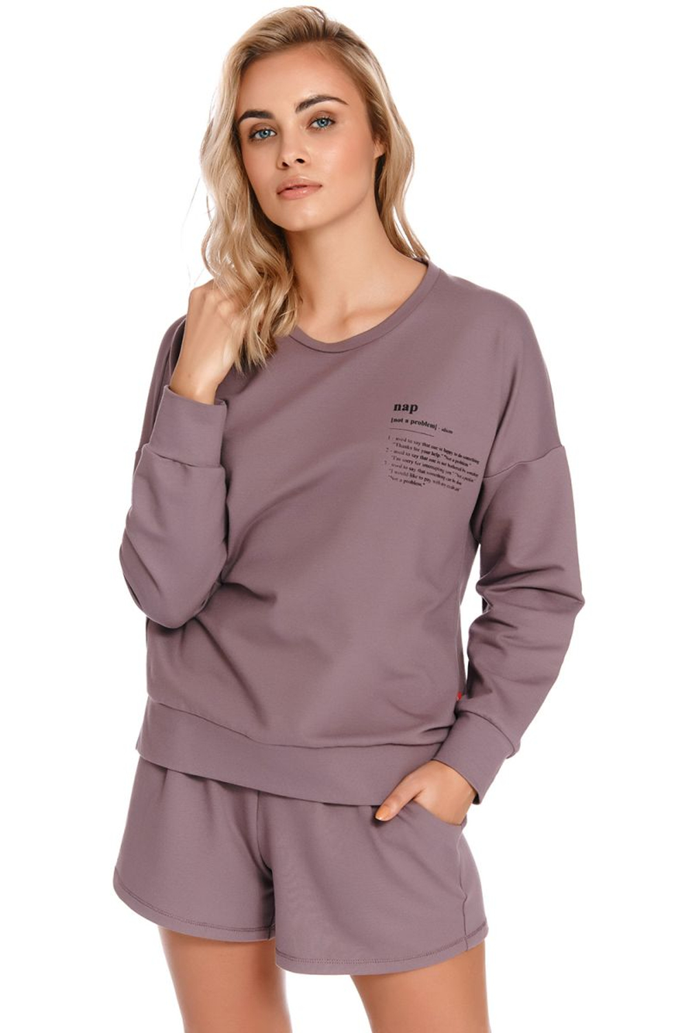 Коротенькие шорты с карманами (Размер: L) (Цвет: голубой)