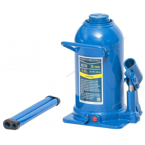 NORDBERG (N3120) Домкрат бутылочный, г/п 20 т