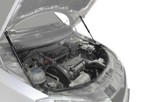 Газовые упоры капота АвтоУпор для Skoda Fabia II 2007-2014/Roomster 2006-2015, 2 шт., USKFAB012