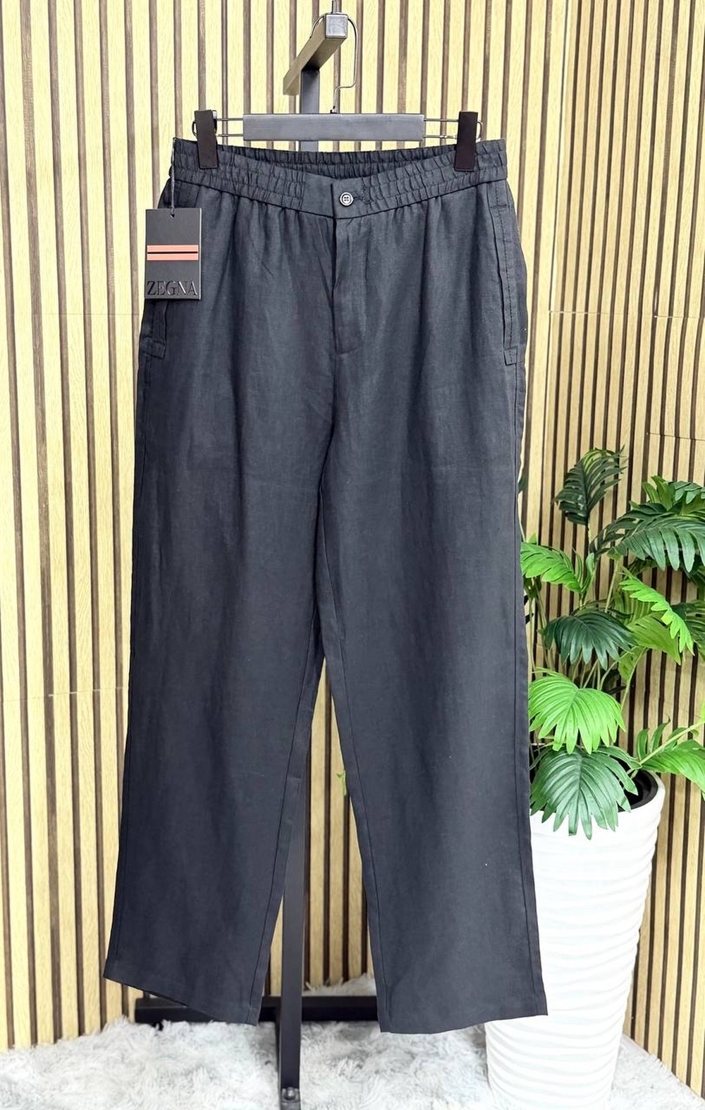 Льняные брюки Zegna