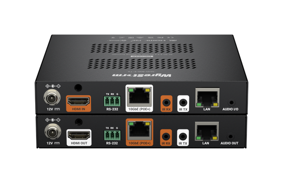 Wyrestorm NHD-600-E-RX - приёмник 4K@60 (4:4:4), AVoIP SDVoE (10 Гбит/с), HDMI 2.0, HDCP 2.3, аудио вход/выход, LAN, RS-232, ИК, PoE+ 802.3at