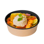OSQ Упаковка Round Bowl ЧЕРНЫЙ 750 БЕЗ КРЫШКИ (1/45/270)