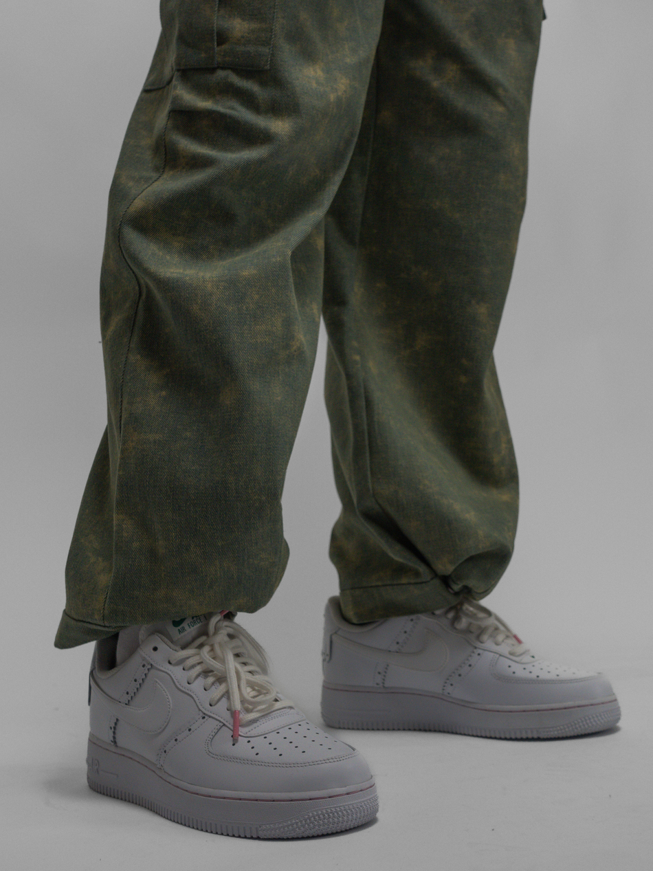 Джинсы Cargo Forest Girl (Light Green)
