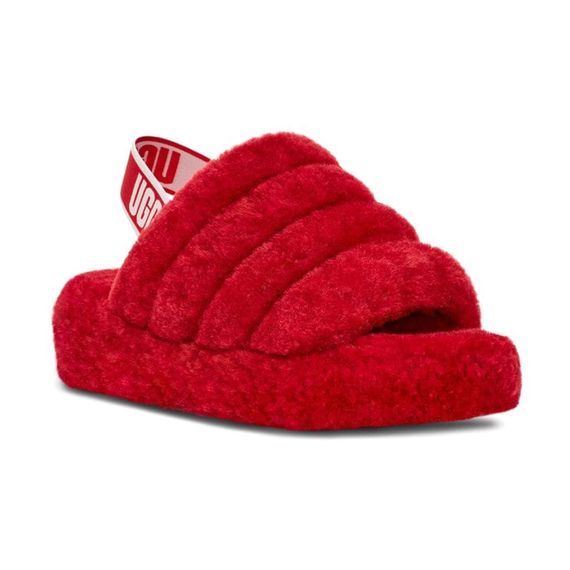 Ugg Fluff Yeah 'Ribbon Red'