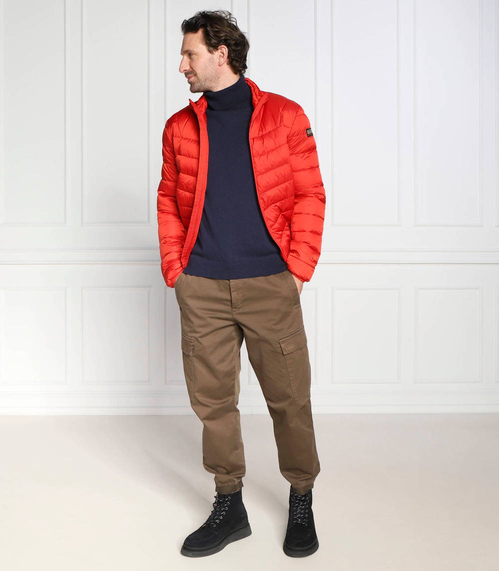 Хлопковый гольф damavand t 1 Napapijri - темно-синий(NP0A4GJT)