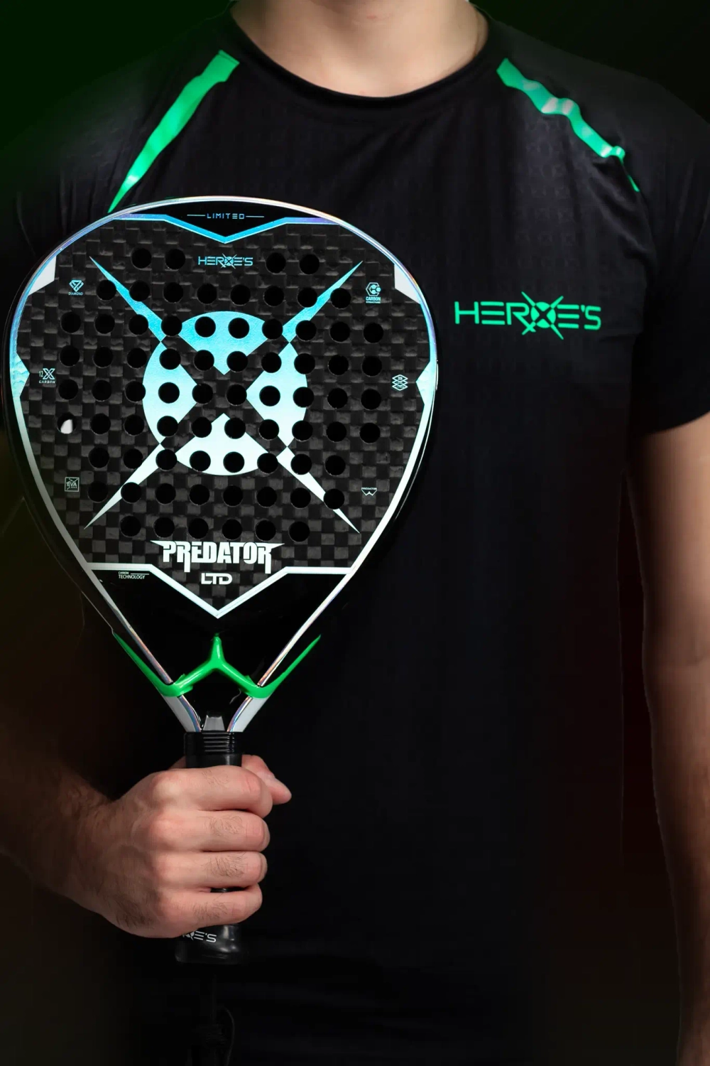 Ракетка для падел Heroe’s PD 2025 PREDATOR LTD (HRS99050)