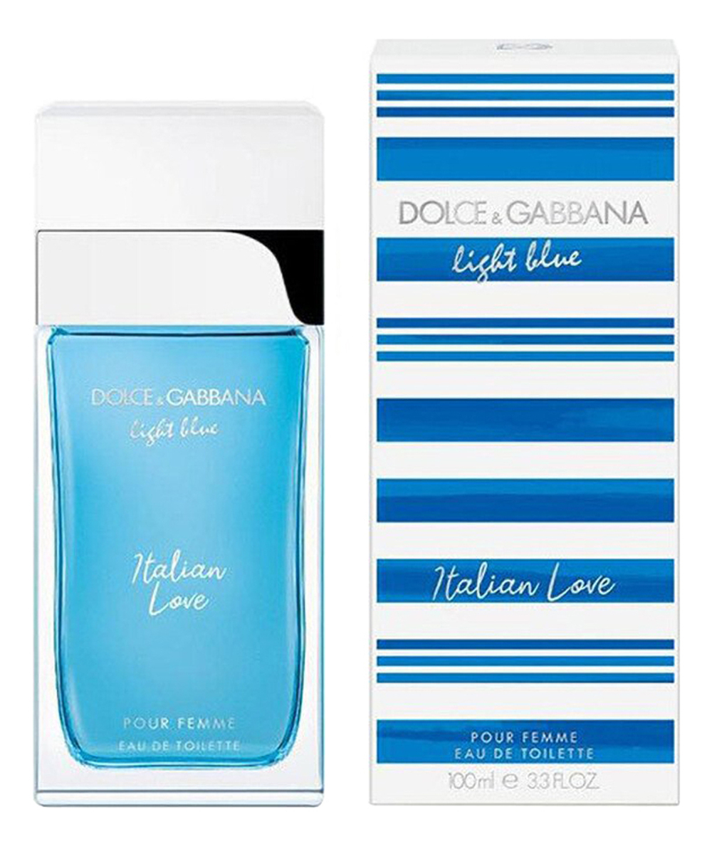 DOLCE & GABBANA Light Blue Italian Love парфюмерная вода 100 ml