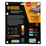 Пильный диск по дереву ф250 х 30 мм, 24 зубьев Denzel
