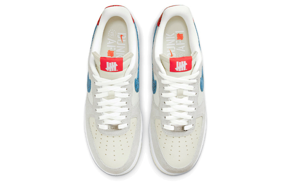 UNDEFEATED x Nike Air Force 1 Low SP "5 On It" Anti-skid Wear-Resistant Low Panel Shoes