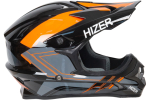 Шлем мото кроссовый HIZER J6805 №5 (M) orange
