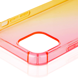 Чехол ROSCO для Apple iPhone 12;Apple iPhone 12 Pro оптом (арт. IP12(12PRO)-HARD-TPU-PINK-GOLD)