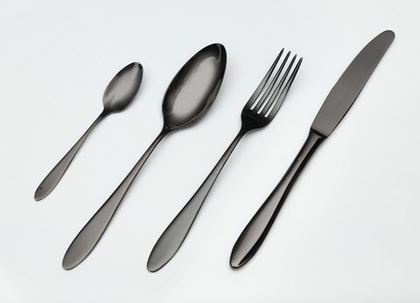 Набор BELO black55-56 столовые приборы Belo Inox Черный