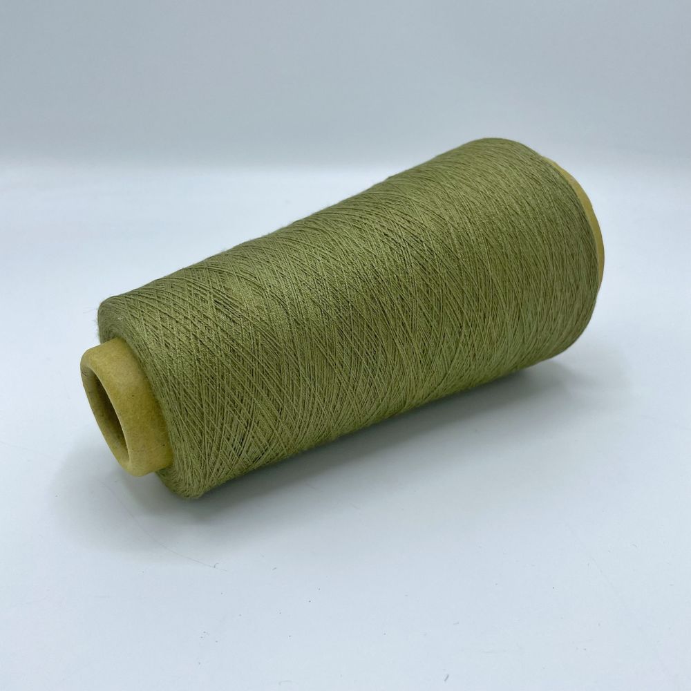 Пряжа для вязания Filati Riccio S.L.R. 25% меринос 60% вискоза 15% эластан  (100 гр на конусе)