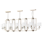 Люстры Crystal Lux NICOLAS SP12 L1600 GOLD/WHITE