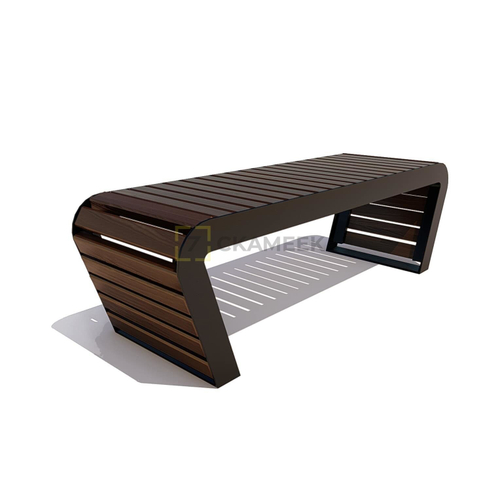 Садово-парковая скамейка «Времена года» (3,0 м ангарская сосна)