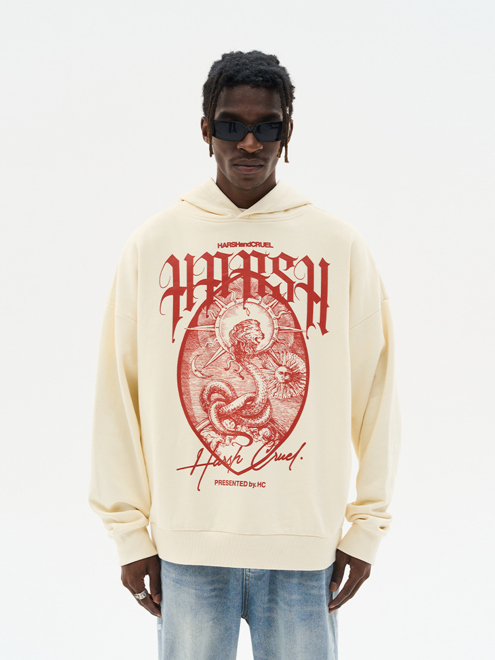 Худи HARSHandCRUEL "Myth" Oversized Hoodie