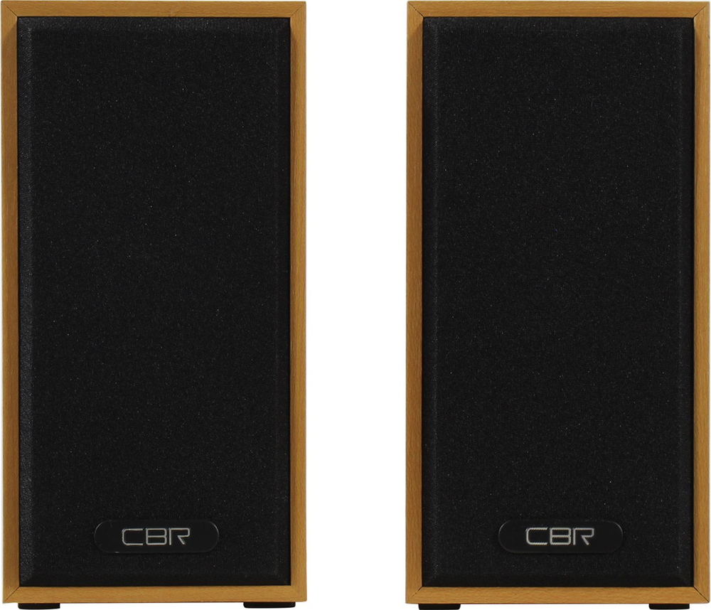 Колонки CBR &lt;CMS 635 Brown&gt; (2x3W, дерево, питание от USB)
